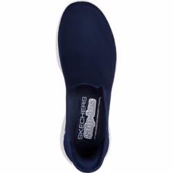 ) Skechers GO WALK Joy Vela Textile Women's Navy/White Trainers - Blue, 8 (Adults'
