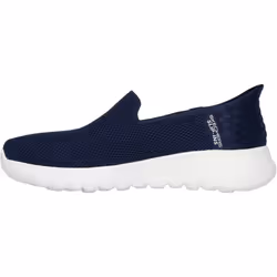 ) Skechers GO WALK Joy Vela Textile Women's Navy/White Trainers - Blue, 8 (Adults'