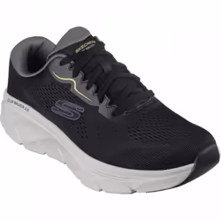 ) D'Lux Walker 2.0 | Black /Lime | Mens Lace Up Trainers - 6 (Adults'