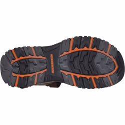 ) Skechers Prewitt Rigdon Synthetic Men's Brown/Black Sandals - Brown, 10 (Adults'