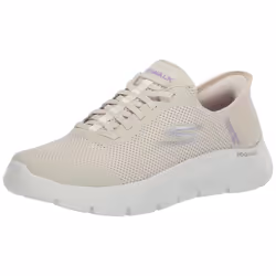 Skechers Women's Go Walk Flex Hands Free Slip-Ins-Grand Entry Sneaker  Off White  7.5