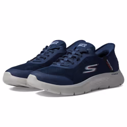 Skechers Men's Free Slip-ins Go Walk Flex-Hands Up Sneaker  Navy  12 W