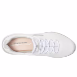 Skechers Women's Summits Sneaker  White/Silver=WSL  7