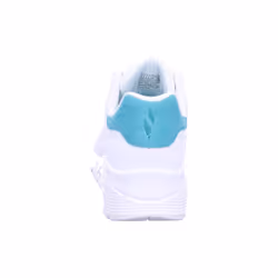 Skechers Women's UNO-POP Back Sneaker  White/Mint  8