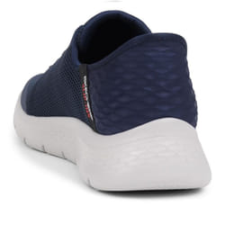Skechers Men's Free Slip-Ins Go Walk Flex-Hands Up Sneaker  Navy  8