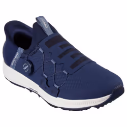 Skechers Mens 2025 Go Elite 5 Slip In Waterproof Spikeless Arch Fit Golf Shoes - UK 8, Navy