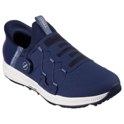 Skechers Mens 2025 Go Elite 5 Slip In Waterproof Spikeless Arch Fit Golf Shoes - UK 10.5, Navy