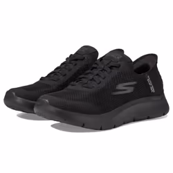 Skechers Men's Free Slip-Ins Go Walk Flex-Hands Up Sneaker  Black/Black  13