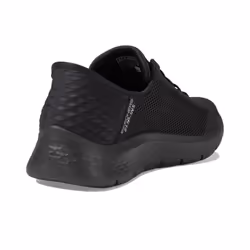 Skechers Men's Free Slip-Ins Go Walk Flex-Hands Up Sneaker  Black/Blac
