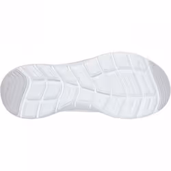 ) Flex Appeal 5.0 Fresh Touch | White/Silver | Womens Lace Up Trainers - 3 (Adults'