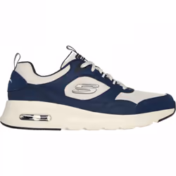 ) Skech-Air Court - Yatton | Navy/Natural | Mens Lace Up Trainers - 10 (Adults'