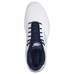 Skechers Mens 2024 Go Golf Pro 6 Spikeless Arch Fit Waterproof Golf Shoes - UK 10.5, White/Navy/Blue