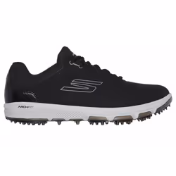 Skechers Mens 2024 Go Golf Pro 6 Spikeless Arch Fit Waterproof Golf Shoes - UK 8, Black/Grey