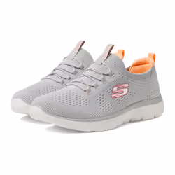 Skechers Women's Summits Sneaker  Grey/Multi=gymt  8.5 Wide