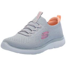 Skechers Women's Summits Sneaker  Grey/Multi=gymt  9.5 Wide