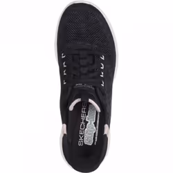 ) Ultra Flex 3.0 Easy Step | Black/Pink | Womens Slip Ins Trainers - 4 (Adults'