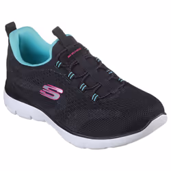 Skechers Womens Summits New Nature Recycled Sustainable Trainers - UK 5, Black/Multi