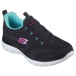 Skechers Womens Summits New Nature Recycled Sustainable Trainers - UK 6, Black/Multi