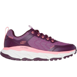Skechers Womens D'Lux Journey Marigold Memory Foam Trainers Sneakers Shoes - 4.5 UK, Raspberry