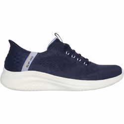 ) Ultra Flex 3.0 Easy Step | Navy/Lavender | Womens Slip Ins Trainers - 4 (Adults'