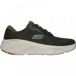 ) D'Lux Walker 2.0 | Olive/Orange | Mens Lace Up Trainers - 12 (Adults'