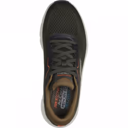 ) D'Lux Walker 2.0 | Olive/Orange | Mens Lace Up Trainers - 12 (Adults'
