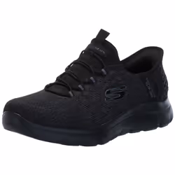 Skechers Men's Summits Key Pace Hands Free Slip-in Loafer  Black/Black  11.5 Wide