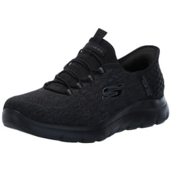 Skechers Men's Summits Key Pace Hands Free Slip-in Loafer  Black/Black  11.5 Wide