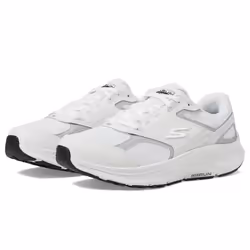 Skechers Women's Go Run Consistent 2.0 Advantage Sneaker  White/Silver  7.5 Wide