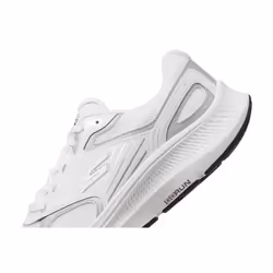 Skechers Women's Go Run Consistent 2.0 Advantage Sneaker  White/Silver  7.5 Wide