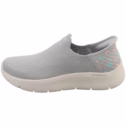 Skechers Slip-ins Go Walk Flex Womens Slip On Trainers in Grey Lavender - 7