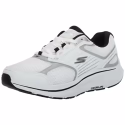 Skechers Men's Go Run Consistent 2.0-Silve Sneaker  White/Silver  7.5