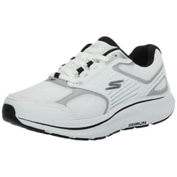 Skechers Men's Go Run Consistent 2.0-Silve Sneaker  White/Silver  7.5