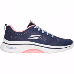 ) GO WALK Arch Fit 2.0 - Vivid Sunset | Navy/Hot Pink | Women's Comfort Supportive Trainers - 3 (Adults'