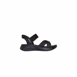 Skechers Women's Ultra Flex 3.0-Never Netter Hands Free Slip-Ins Sandal  Black/Black  11