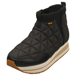 Teva Reember Mid Platform Womens Casual Boots in Black - 4