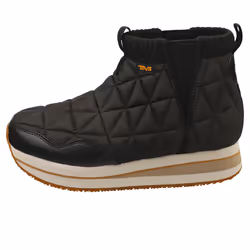 Teva Reember Mid Platform Womens Casual Boots in Black - 4