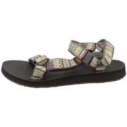 Teva Original Universal Womens Walking Sandals in Black Multicolour - 8