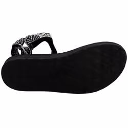 Teva Original Universal Womens Walking Sandals in Black White - 7