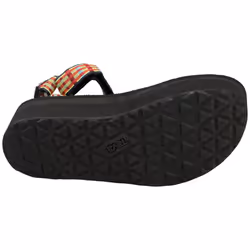 Teva Flatform Universal Womens Walking Sandals in Black Multicolour - 4