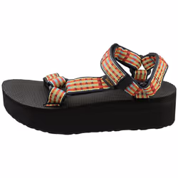 Teva Flatform Universal Womens Walking Sandals in Black Multicolour - 5