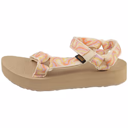Teva Midform Universal Womens Walking Sandals in Neon Fade Coconut - 7