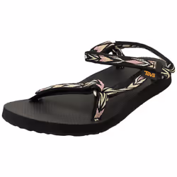 Teva Original Universal Slim Womens Walking Sandals in Black Multicolour - 3