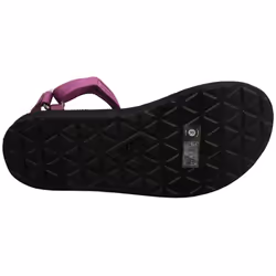 Teva Original Universal Slim Womens Walking Sandals in Black Purple - 3