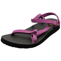 Teva Original Universal Slim Womens Walking Sandals in Black Purple - 5