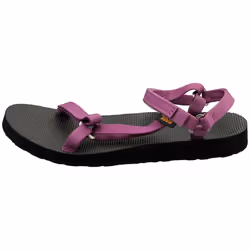 Teva Original Universal Slim Womens Walking Sandals in Black Purple - 6