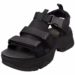 Teva Hurricane Ampsole Gaila Womens Walking Sandals in Black - 3
