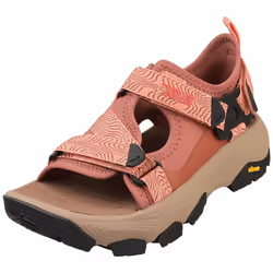 Teva Grandview Max Womens Walking Sandals in Mahogany - 6