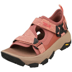 Teva Grandview Max Womens Walking Sandals in Mahogany - 5