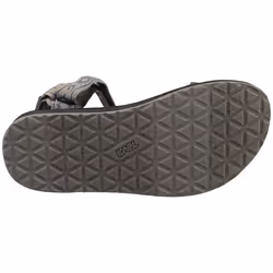 Teva Original Universal Sunscape Mens Walking Sandals in Charcoal Black - 10